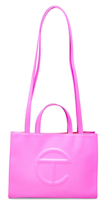 Ｔelfa hot Medium Shopping bag. Azalea.