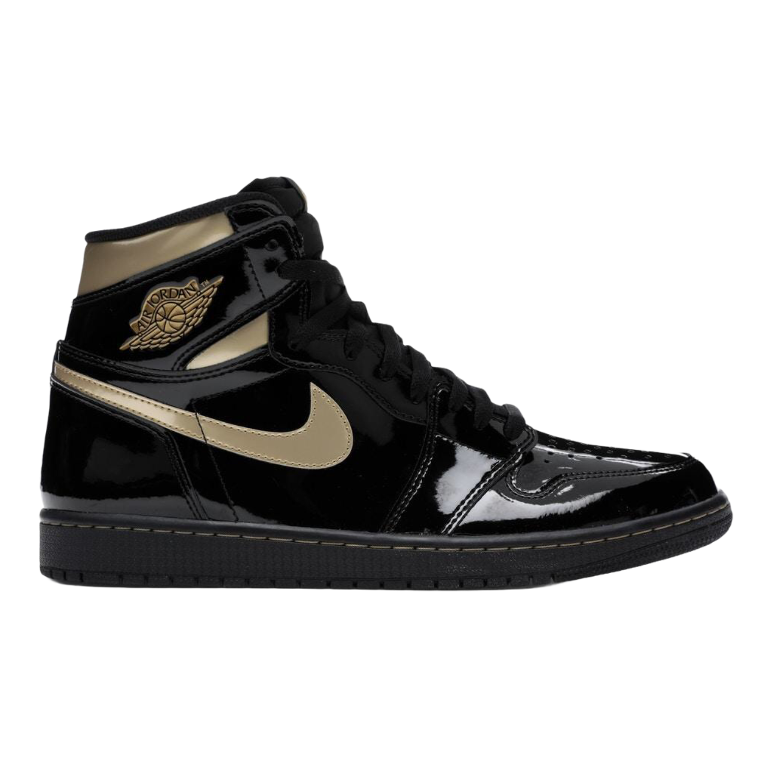 Nike jordan best sale 1 gold