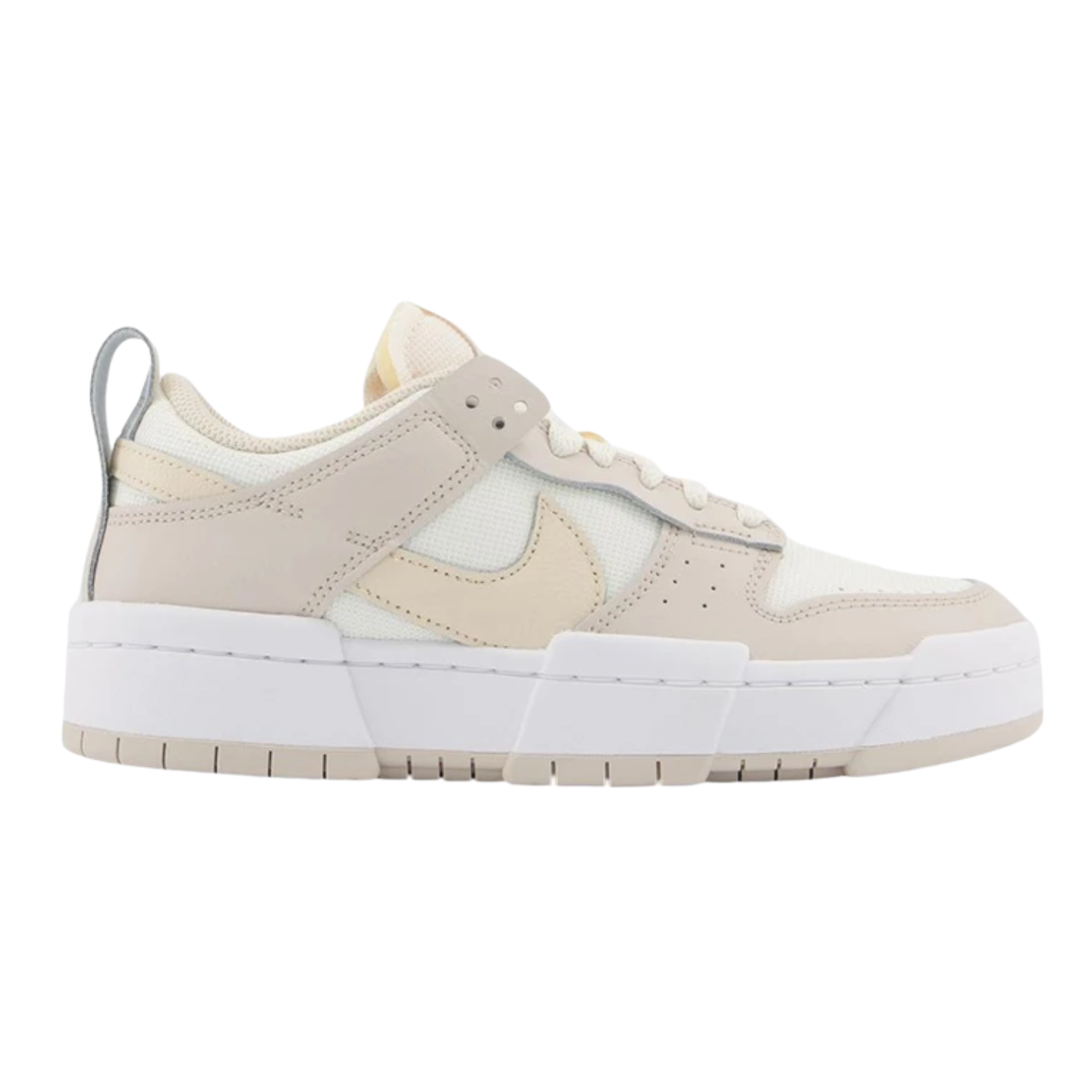 NIKE DUNK LOW DISRUPT SAIL DESERT SAND – UNEQUALED