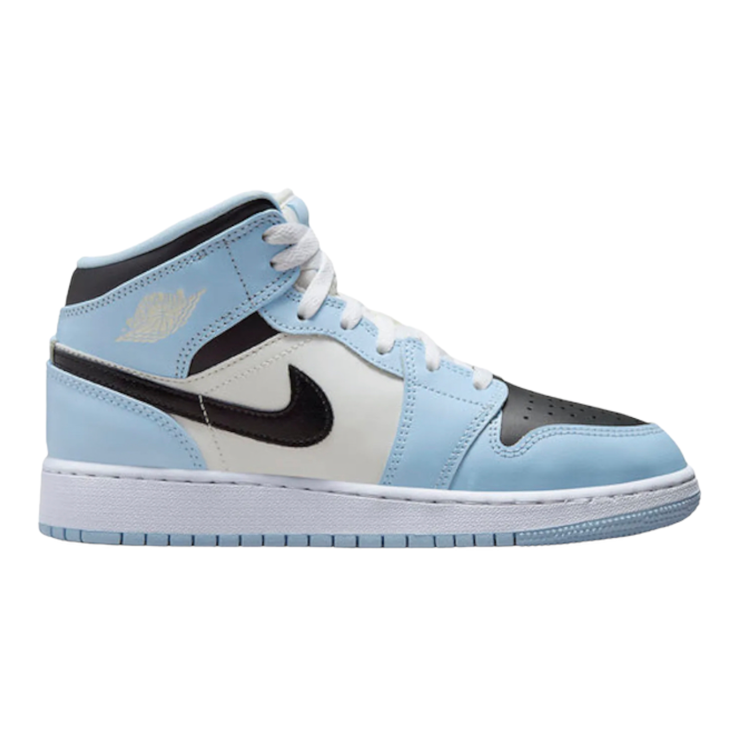 NIKE AIR JORDAN 1 MID ICE BLUE – UNEQUALED