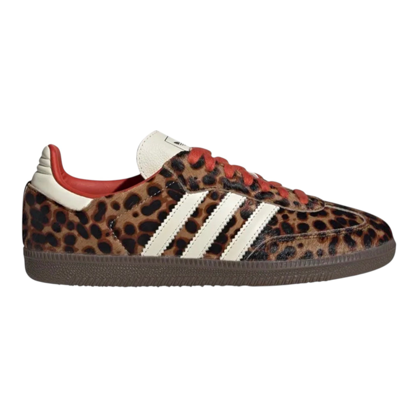 ADIDAS SAMBA OG LEOPARD WHITE PRELOVED RED