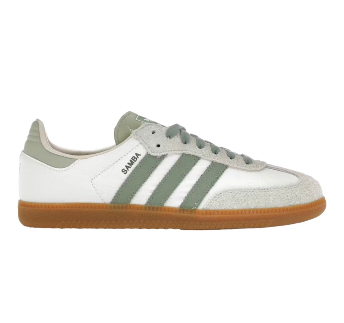 ADIDAS SAMBA OG WHITE SILVER GREEN