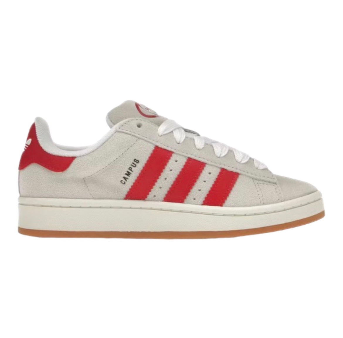 Adidas Campus 00s Crystal White Better Scarlet (Women's)