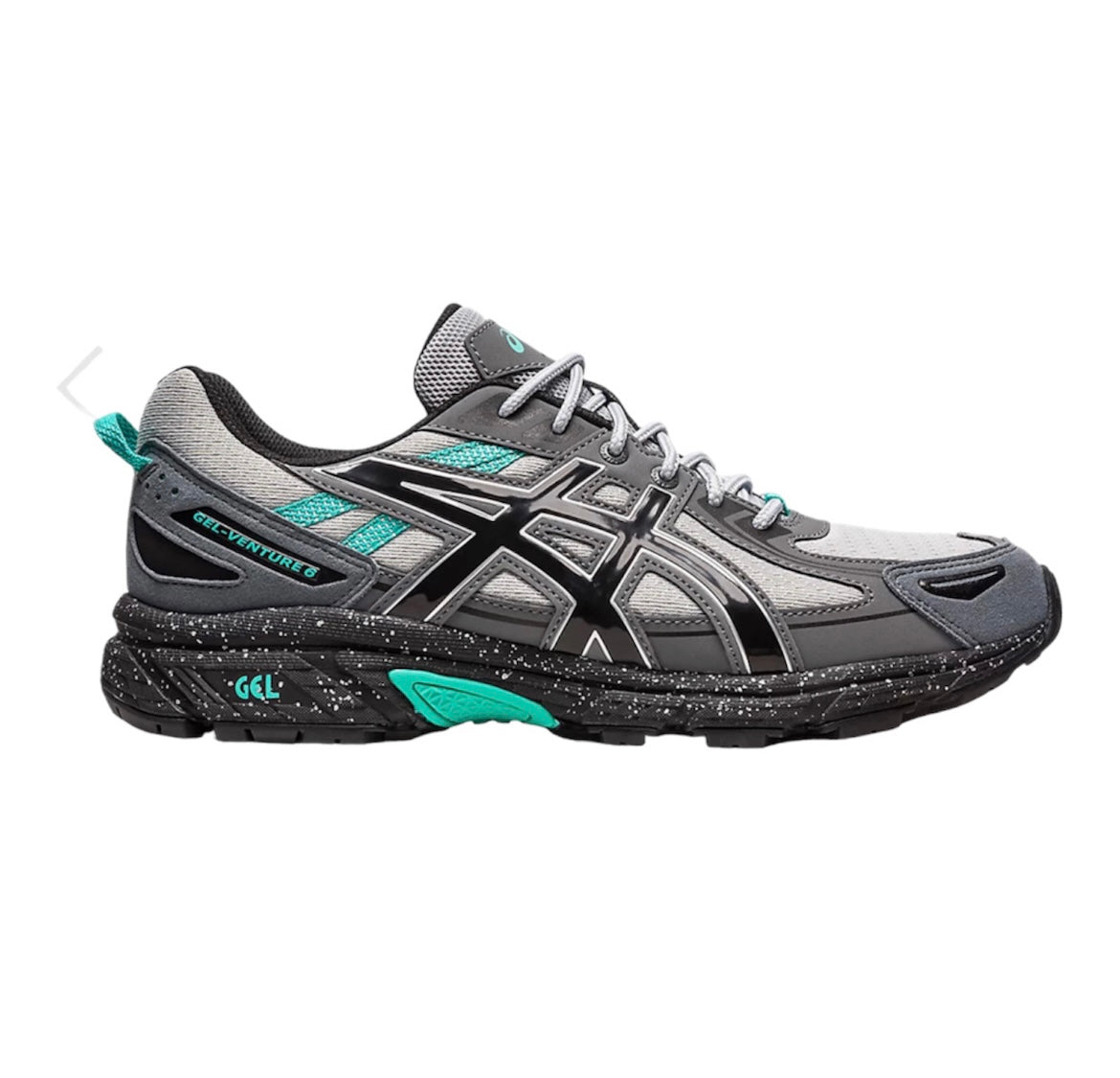 ASICS GEL VENTURE 6 DARK GREY AQUA