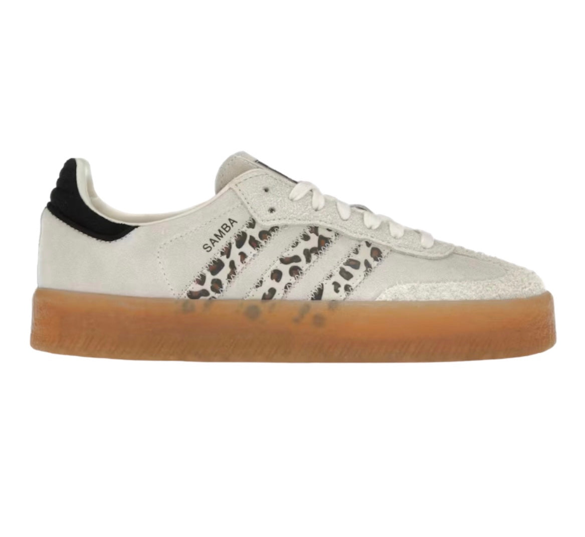 ADIDAS SAMBAE LEOPARD OFF WHITE