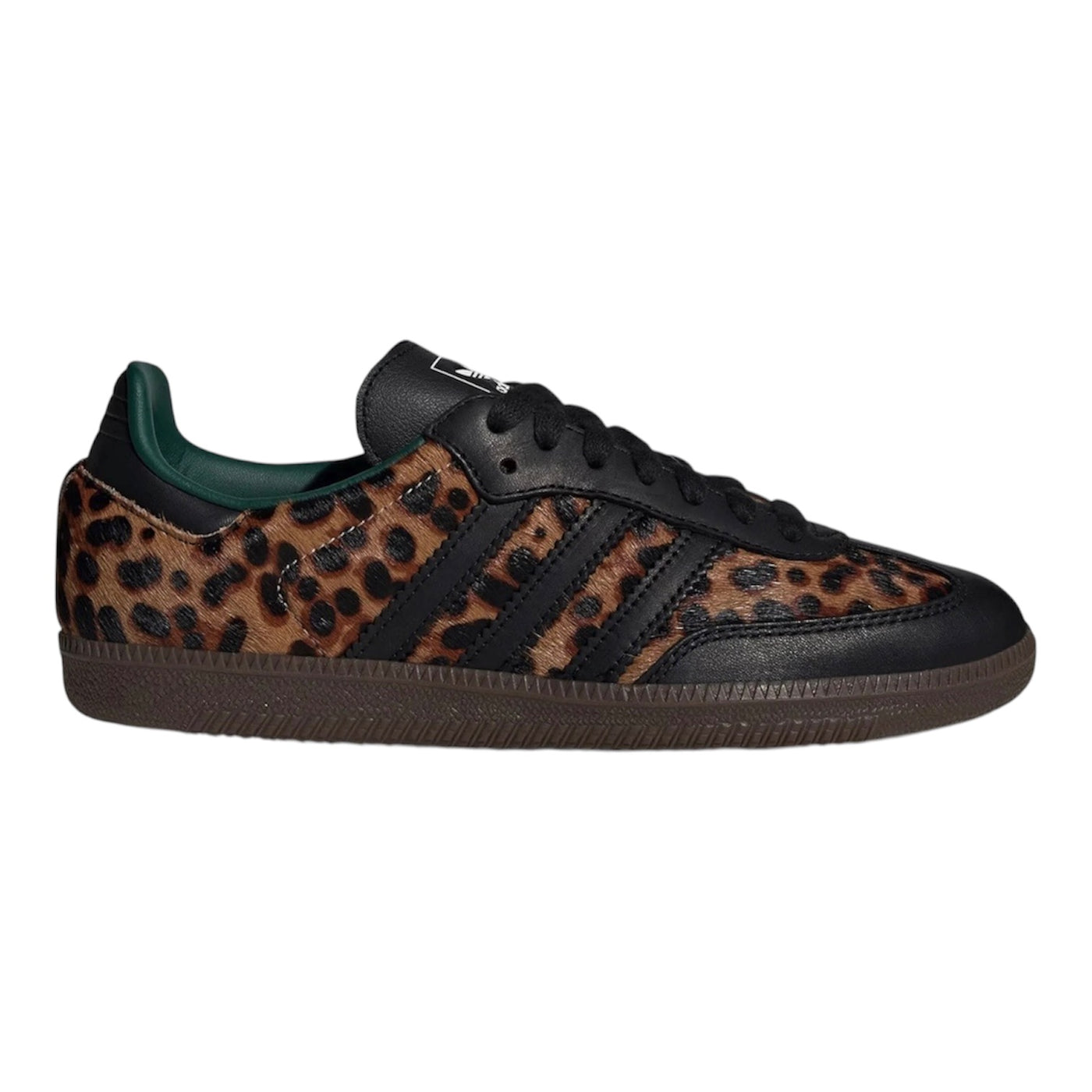 ADIDAS SAMBA OG LEOPARD BLACK GREEN