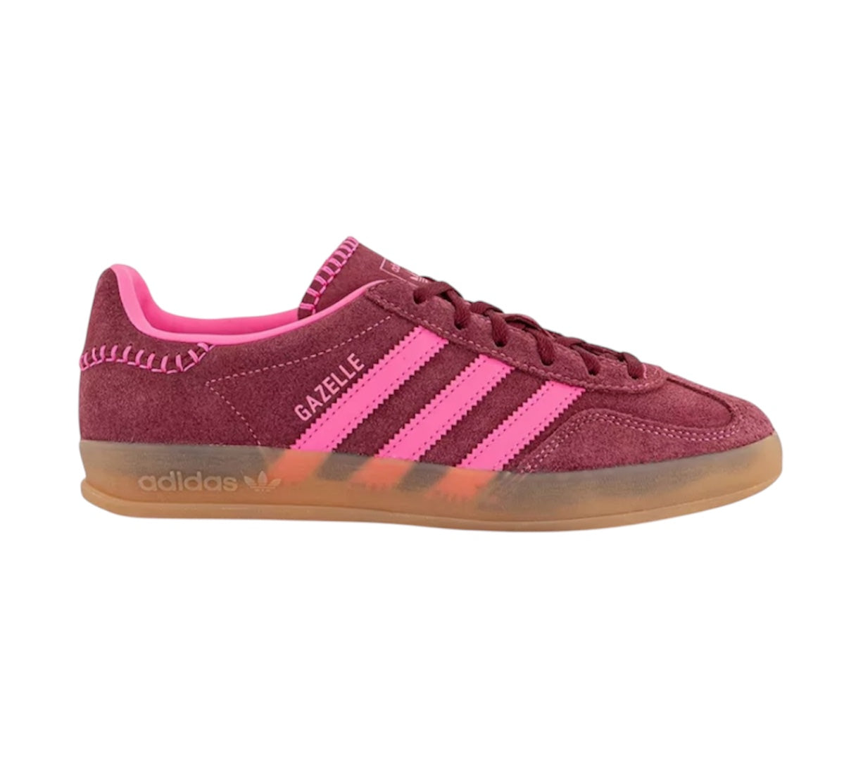 Adidas Gazelle Indoor Maroon Lucid Pink