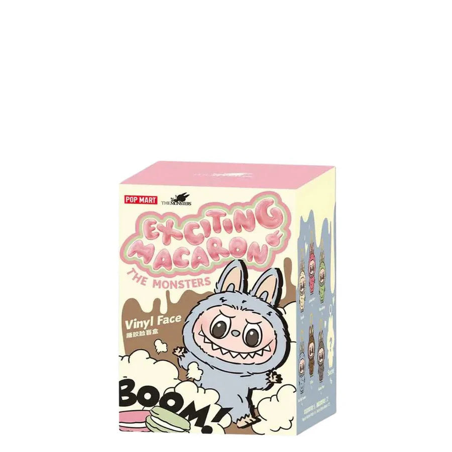 POP MART THE MONSTERS LABUBU Exciting Macaron Vinyl Face Blind Box