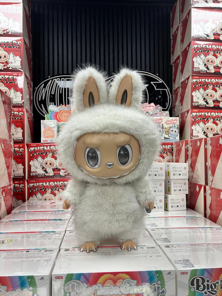 Pop Mart Labubu The Monsters ZIMOMO Angel In Clouds Vinyl Doll +