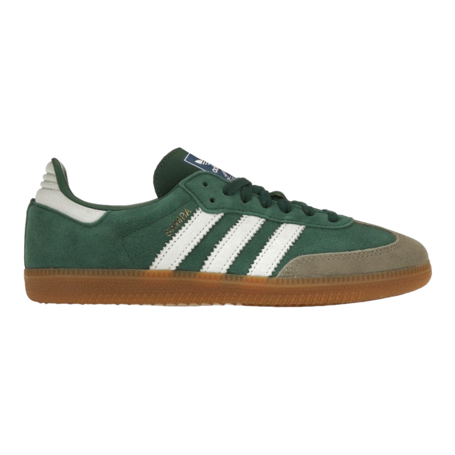 ADIDAS SAMBA OG COLLEGIATE GREEN GUM GREY TOE – UNEQUALED