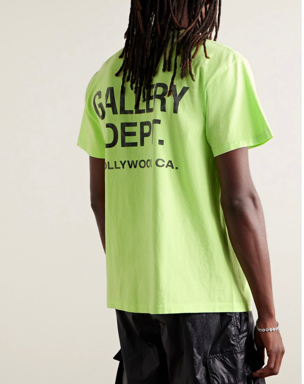 Gallery Dept Souvenir T-Shirt Lime