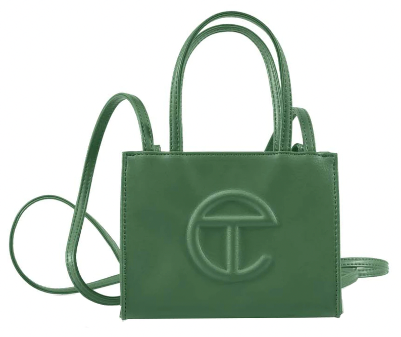 TELFAR SHOPPING BAG SMALL LEAF