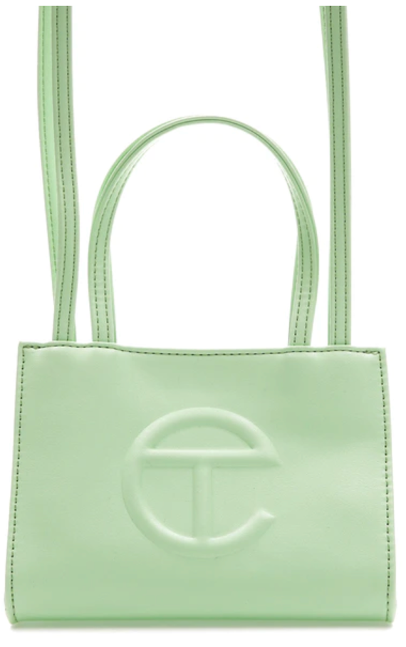 TELFAR SHOPPING BAG SMALL DOUBLE MINT