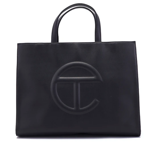 TELFAR SHOPPING BAG MEDIUM BLACK