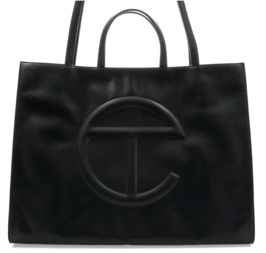 TELFAR SHOPPING BAG LARGE BLACK