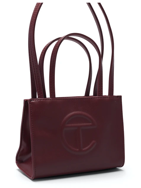 TELFAR SHOPPING BAG SMALL OXBLOOD