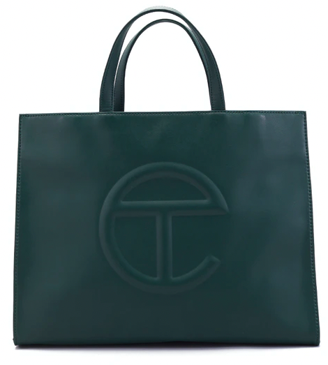 TELFAR SHOPPING BAG MEDIUM DARK OLIVE