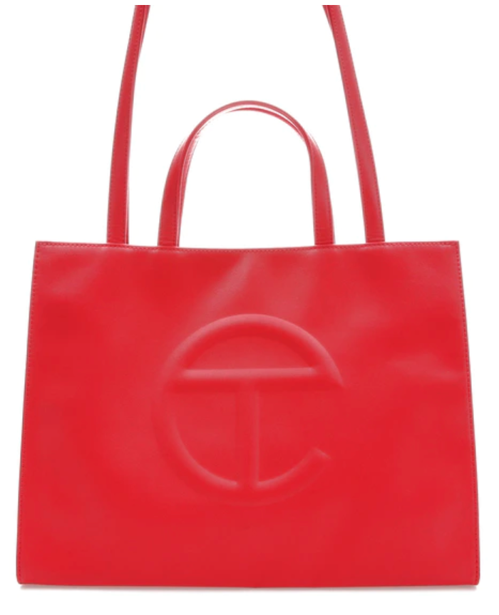 TELFAR SHOPPING BAG MEDIUM RED