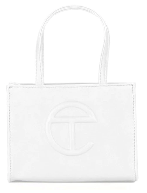 TELFAR SHOPPING BAG SMALL WHITE