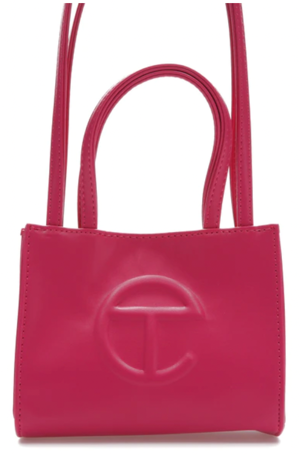 TELFAR SHOPPING BAG SMALL AZALEA