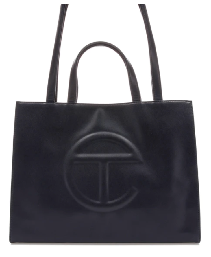 TELFAR SHOPPING BAG MEDIUM NAVY