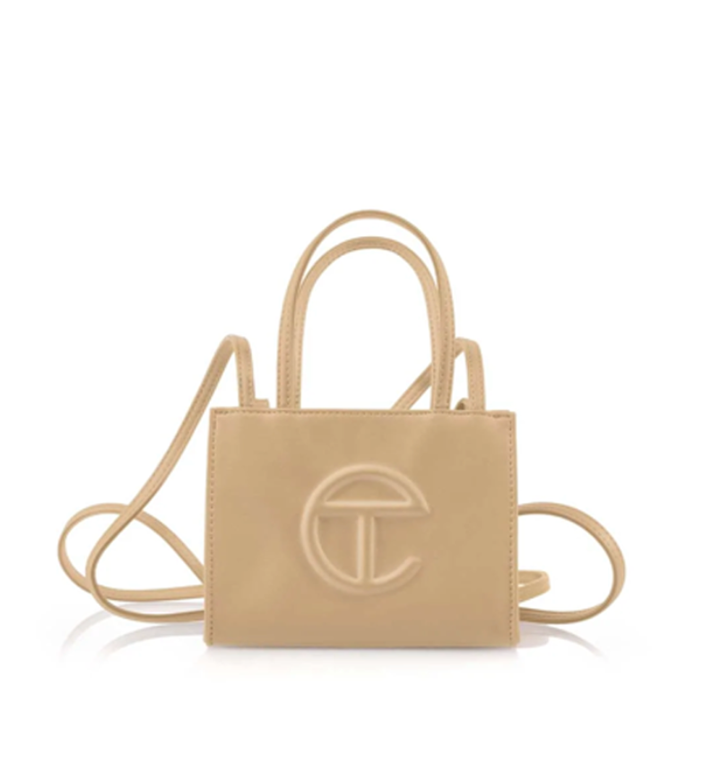 TELFAR SHOPPING BAG SMALL CREAM