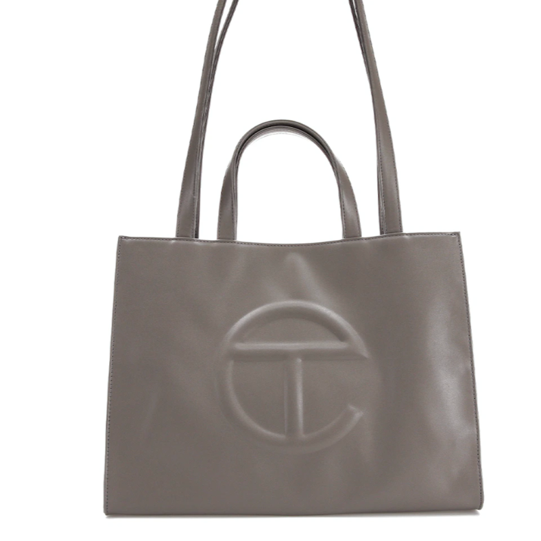 TELFAR SHOPPING BAG MEDIUM GREY