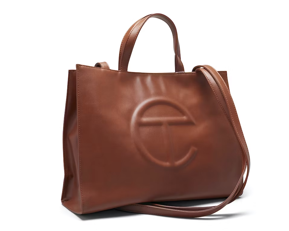 TELFAR SHOPPING BAG MEDIUM TAN