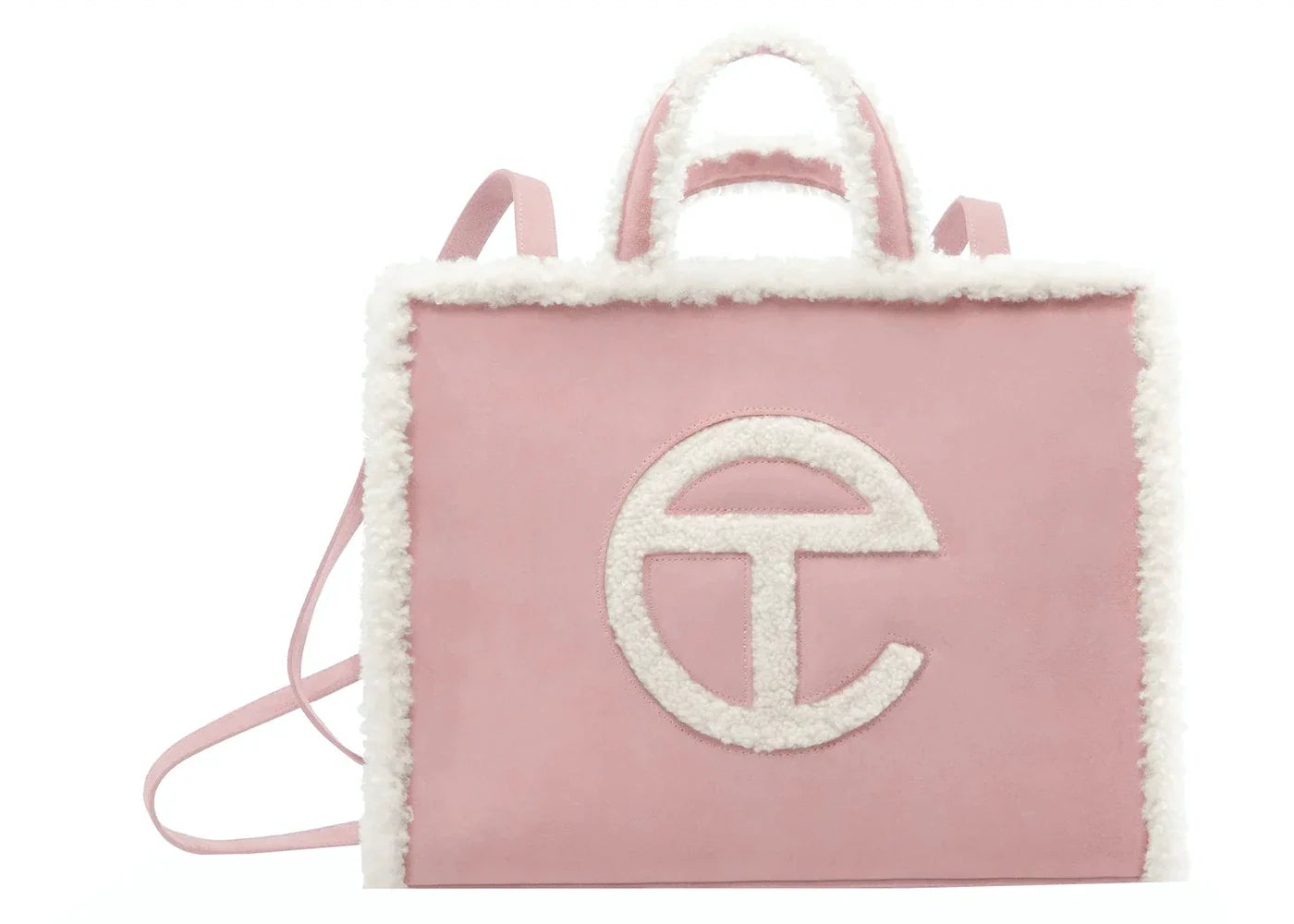 TELFAR X UGG SHOPPING BAG MEDIUM PINK