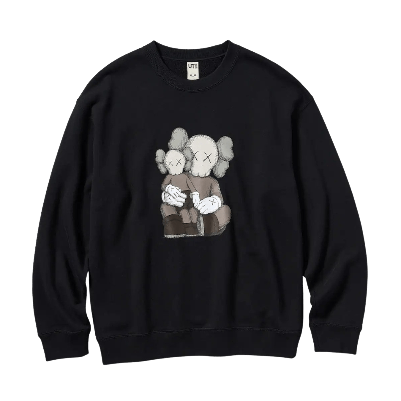 KAWS x UNIQLO UT Graphic Sweatshirt Black