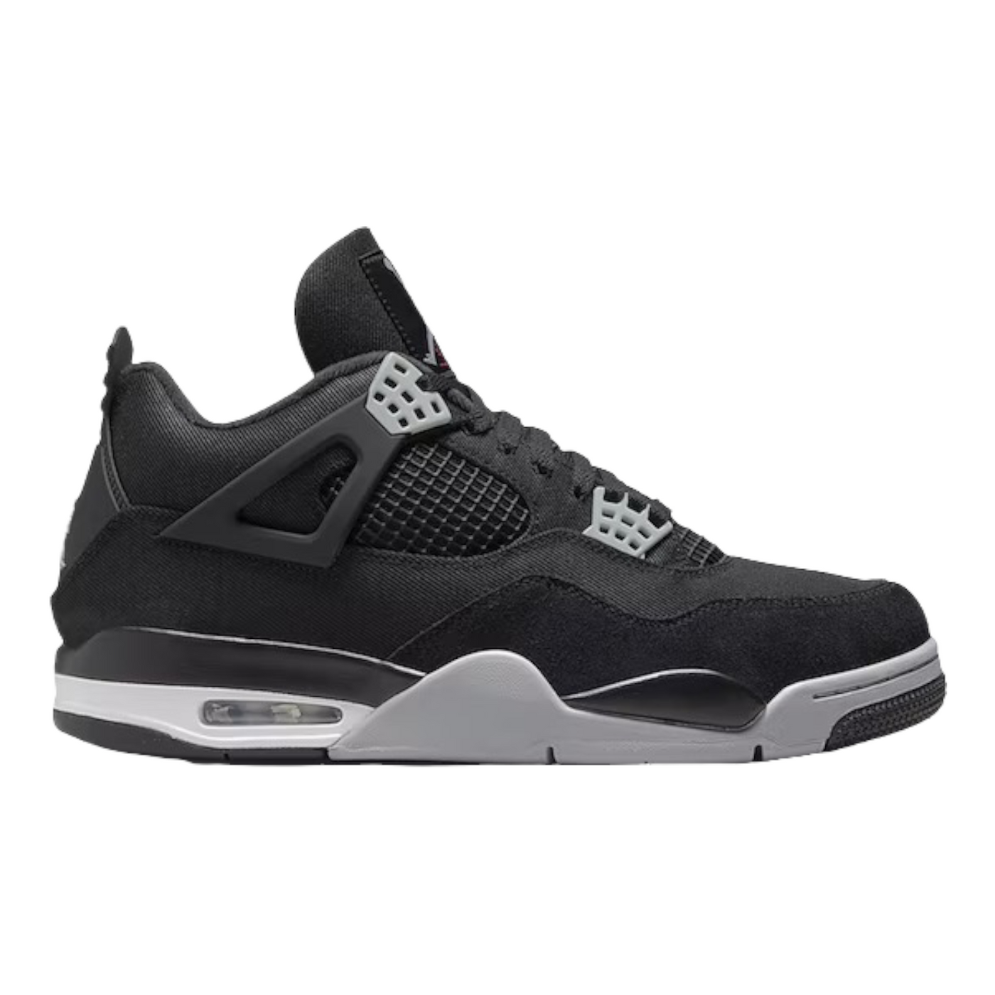 NIKE AIR JORDAN 4 RETRO SE BLACK CANVAS UNEQUALED