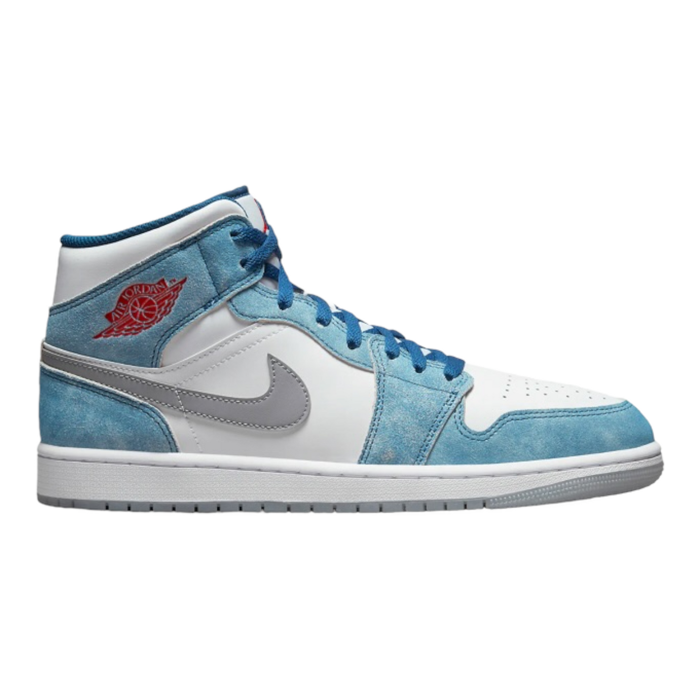 NIKE AIR JORDAN 1 MID SE FRENCH BLUE FIRE RED