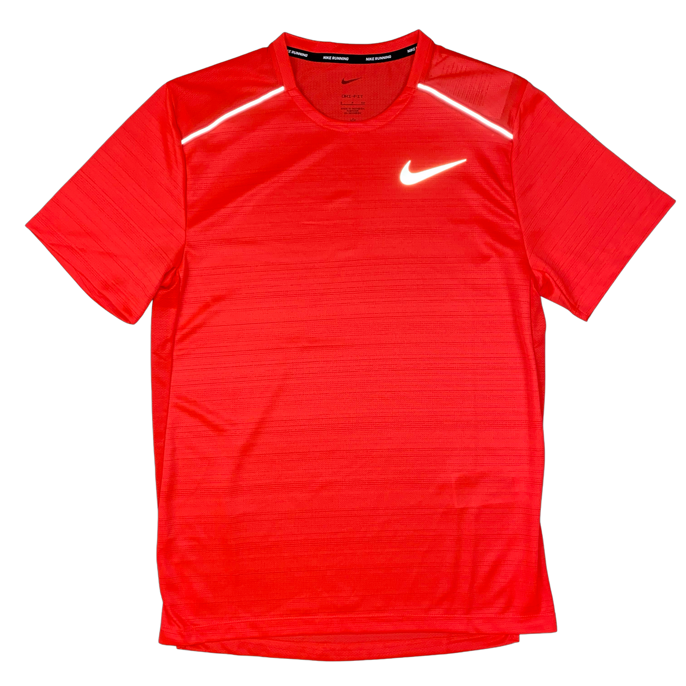 Nike Miler 1.0 T-Shirt Crimson Red
