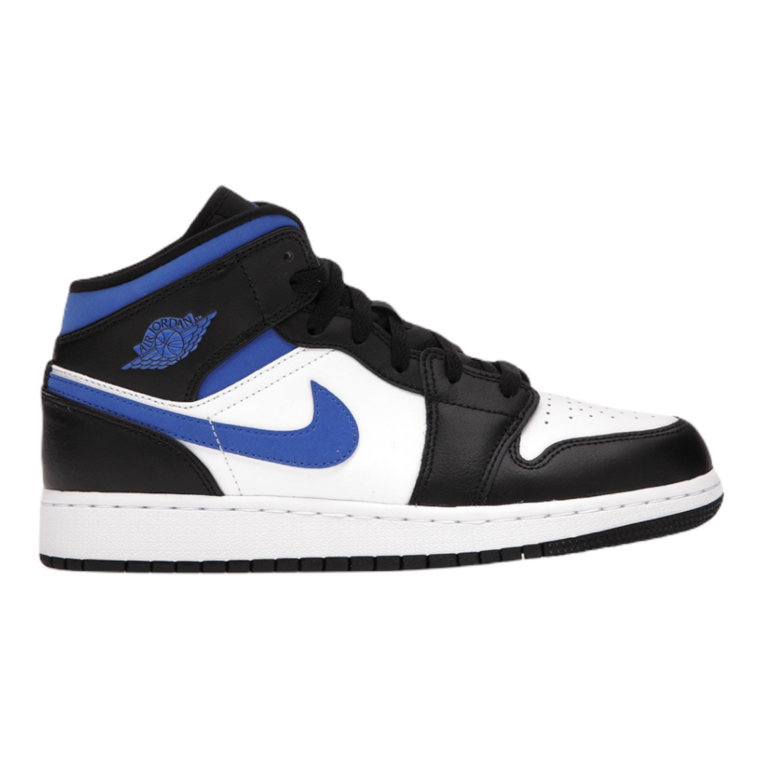 nike air jordan 1 mid black white