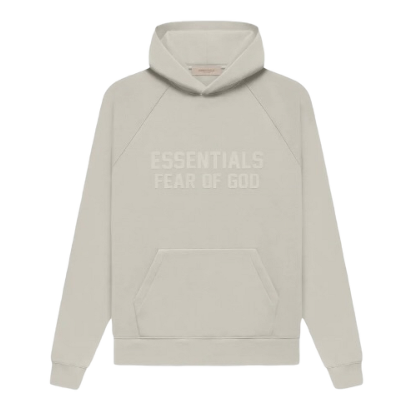 FEAR OF GOD ESSENTIALS SS22 PULLOVER HOODIE SMOKE