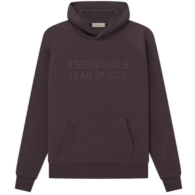 FEAR OF GOD ESSENTIALSM PLUM HOODIE