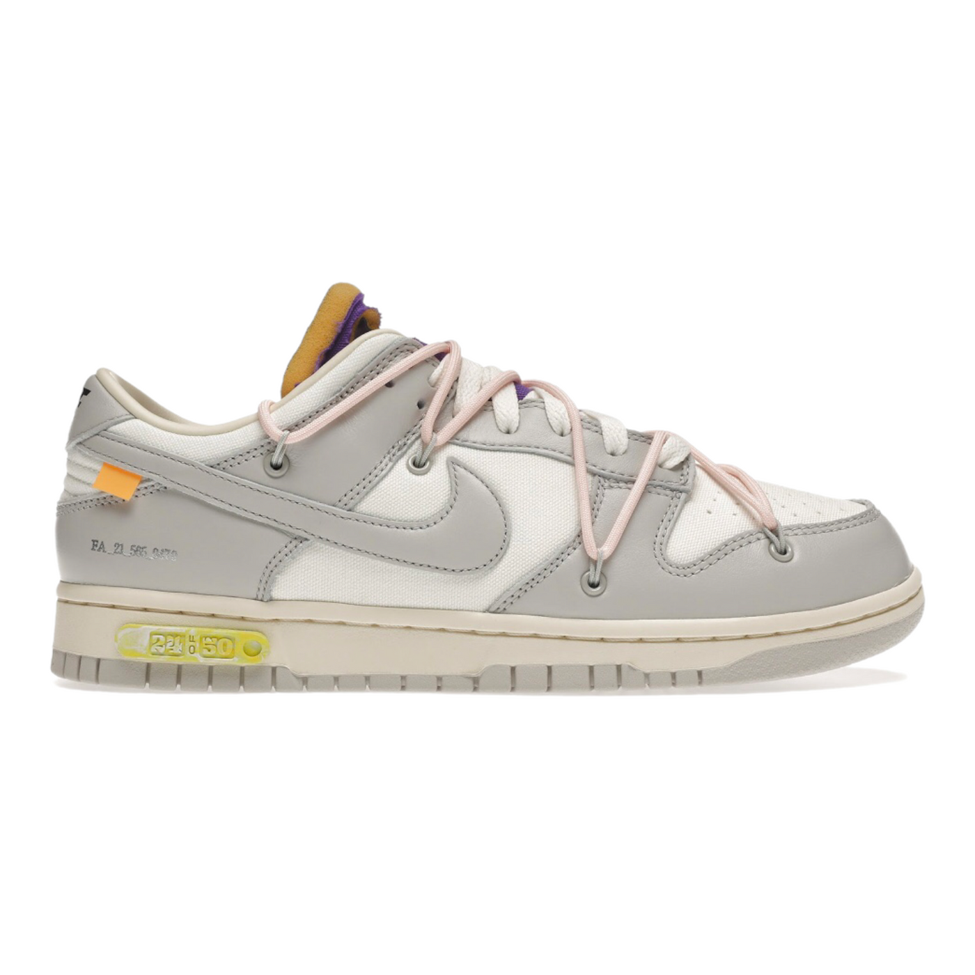 NIKE DUNK LOW OFF WHITE LOT 24