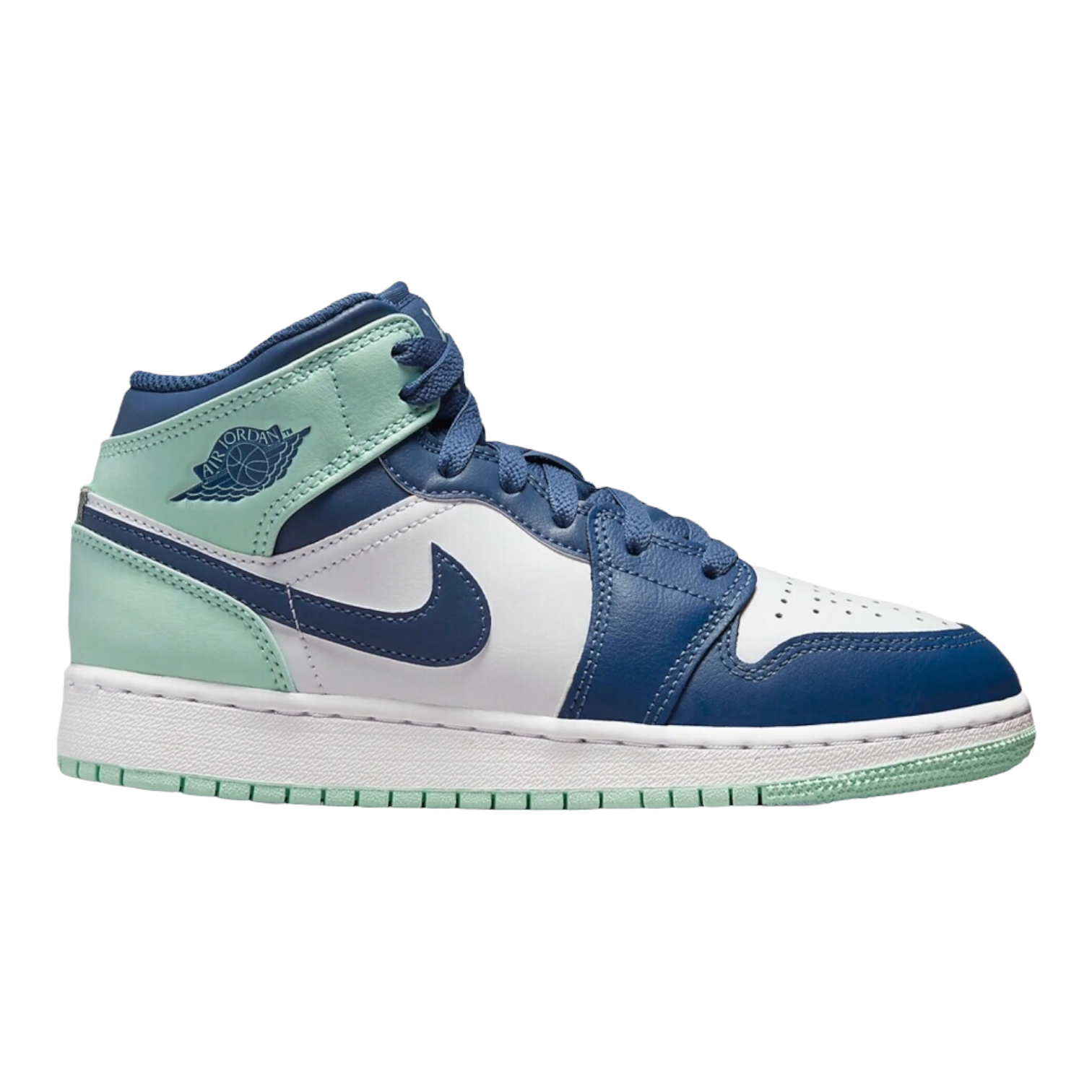 NIKE AIR JORDAN 1 MID BLUE MINT – UNEQUALED