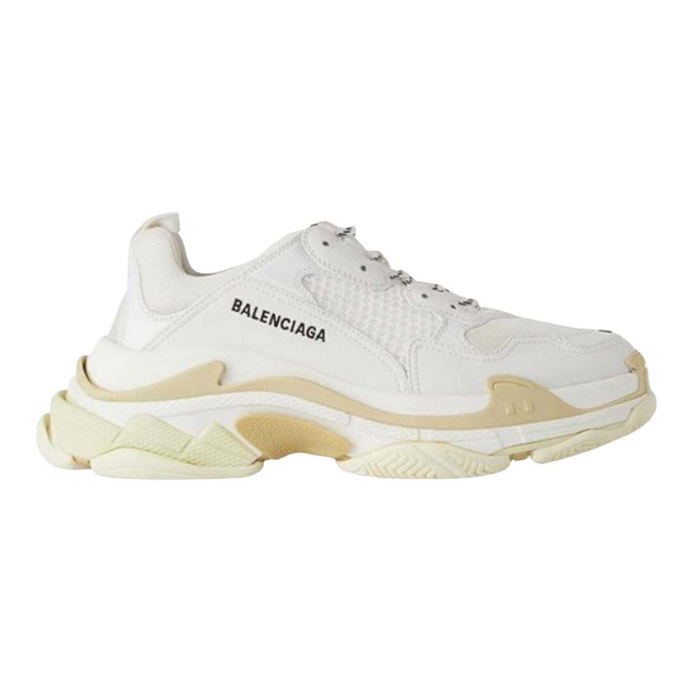 BALENCIAGA TRIPLE S MENS WHITE