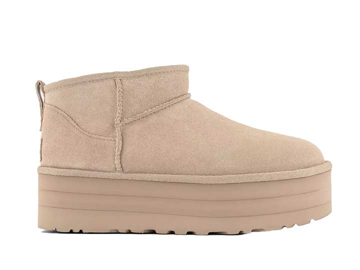 UGG Classic Ultra Mini Platform Boot Sand – UNEQUALED